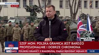 Szef Mon Dziękuję Za To, Że Możemy Liczyć Na Wielką Brytanię