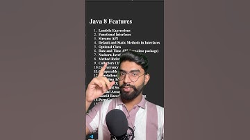 Java 8 features #coding #programming #interview #job #java #itsruntym #oop #corejava #placement