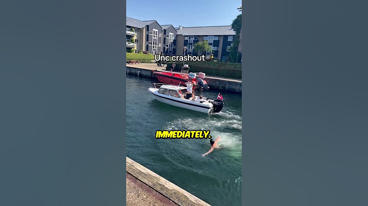 He Jumped In The Water And Instantly Regretted It