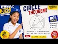 Can you solve this circle Geometry question? #wassce