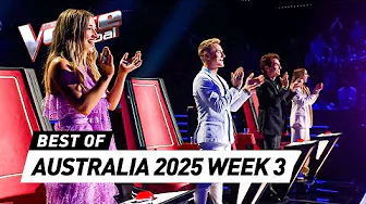 The Greatest Blind Auditions on The Voice Australia 2025 Week 3!