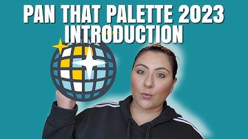 Pan That Palette 2023 ❄️ Introduction #PanThatPalette #PanThatPalette2023 #ProjectPan