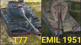 СТОИТ ЛИ БРАТЬ ТАНКИ ЗА КУПОНЫ - EMIL 1951 и T77 TANKS BLITZ