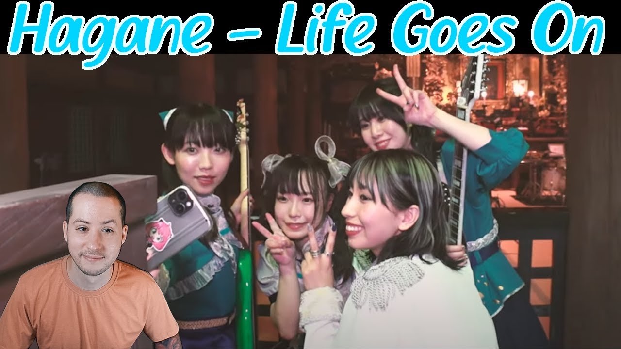 Easily One Of The Best Bands Out There! HAGANE - LIFE GOES ON (Live)(Reaction)