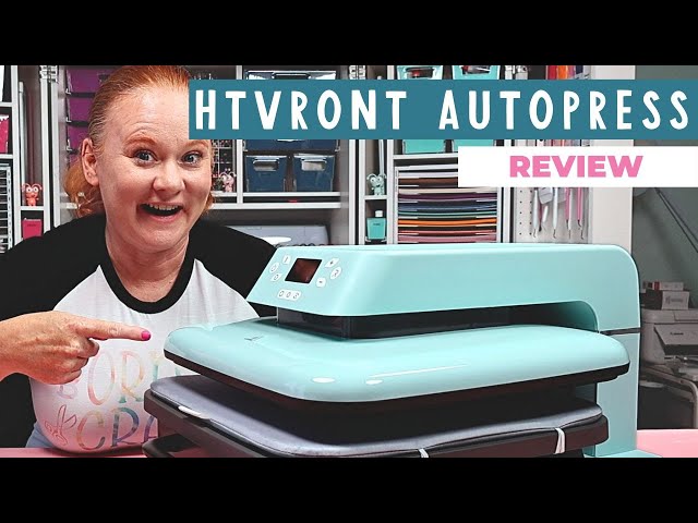 HTVRont AutoPress Heat Press Review and Set Up - Daily Dose of DIY