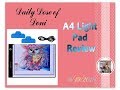 Diamond Painting Product Review - A4 Light Pad on Amazon