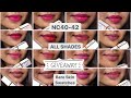 JUST HERBS AYURVEDIC LIPSTICKS REVIEW & SWATCHES ON BARE SKIN | NATURAL LIGHT | GIVEAWAY INDIA |NC42