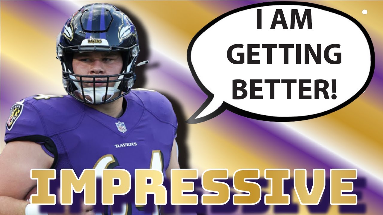 RAVENS HAVE A TOP OLINE IN THE NFL BALTIMORE RAVENS YouTube
