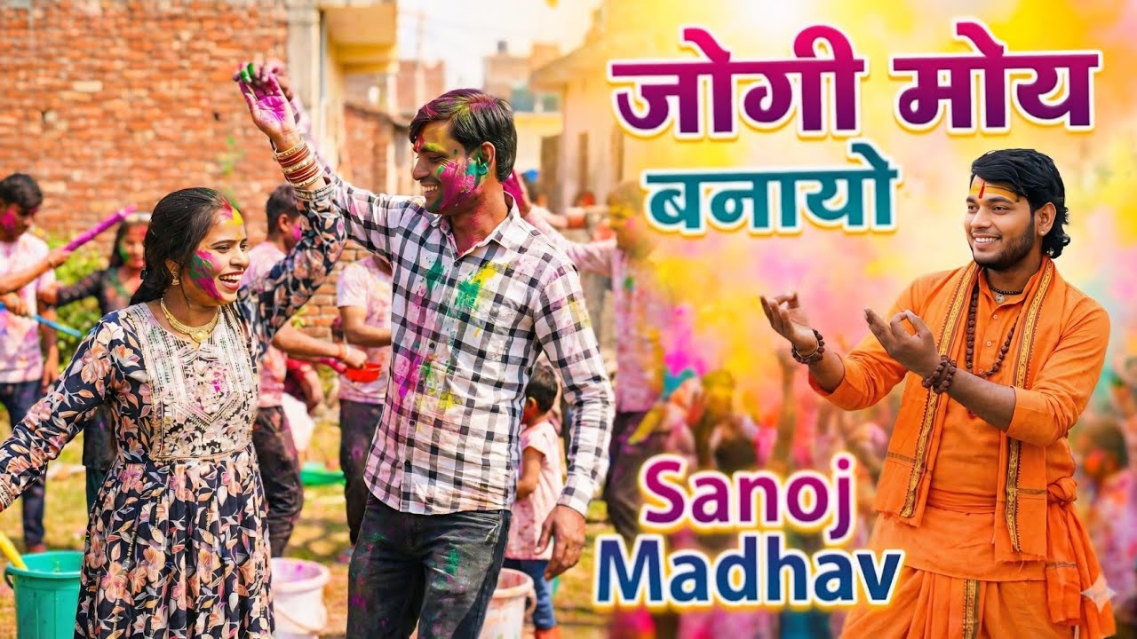 सनोज माधव।न्यू होली गीत।जोगी हो तेरे बनो प्यार में जोगी।।Holi song.tune jogi moy banayo.Holi 2026