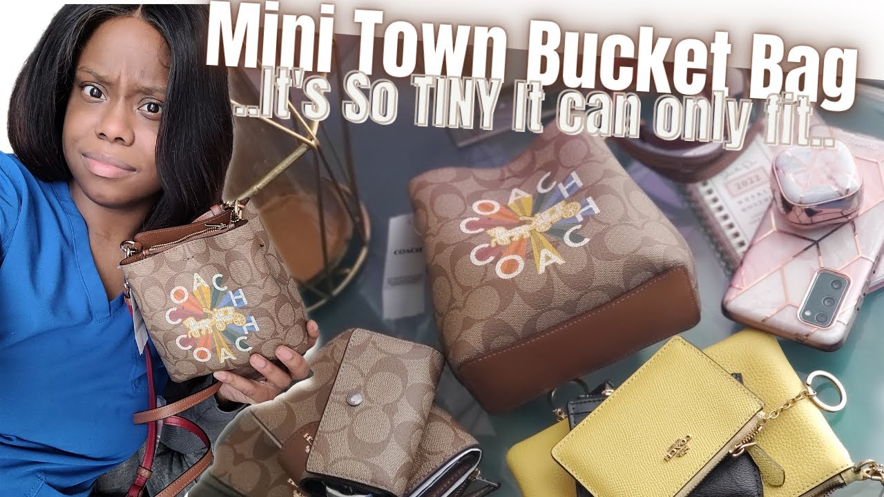 Coach Mini Town Bucket Bag Review | What Can It Fit |
