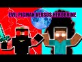 Monster School : EVIL PIGMAN VERSUS HEROBRINE - Minecraft Animation