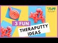 3 theraputty activities for kids  fine motor skills 