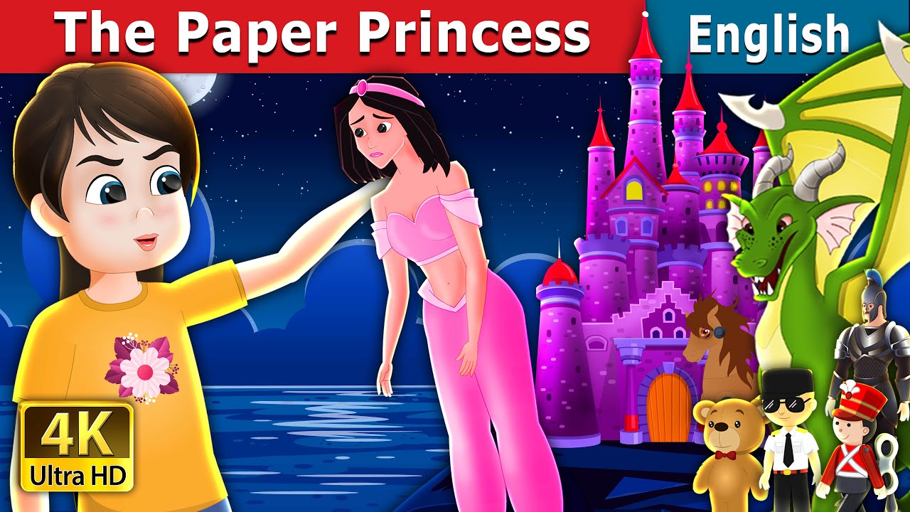 The Paper Princess Story | Stories for Teenagers | English Fairy Tales