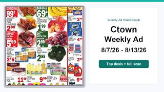 Ctown Weekly Ad (8/7/26 - 8/13/26) Best Deals