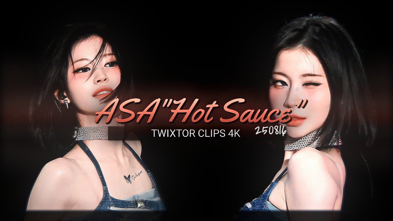 ASA BABYMONSTER "HOT SAUCE" SUMMER SONIC 4K TWIXTOR CLIPS FOR EDITS 250816