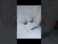 gojo sketch ✍️#saturogojo #gojosatoru #sketchart #viral #shorts #gojodrawing #gojoart #tending #art