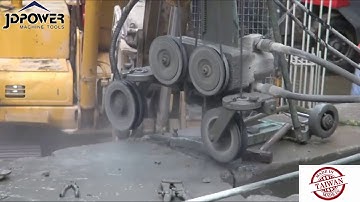 Máy cắt bê tông bằng dây cáp kim cương JDPOWER - Đài Loan (091.252.8623)