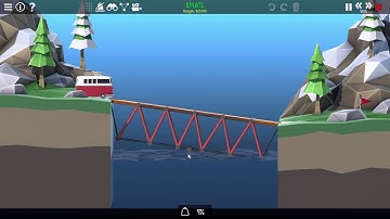 Poly Bridge 2 Master Mode : Level 1-02 Solution