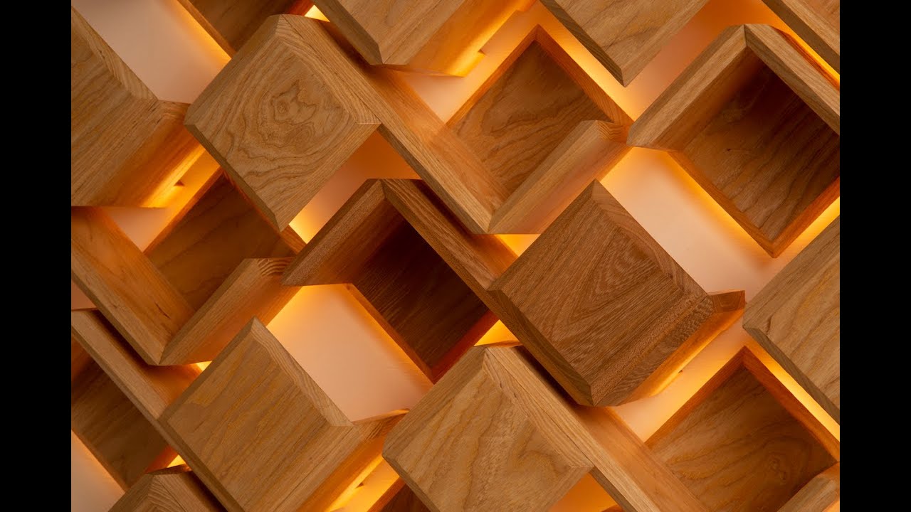 Definity (detail) - Sound responsive, interactive light sculpture by FUTURETRO