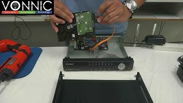 Vonnic Standard All in One System Installation Guide 4&8CH