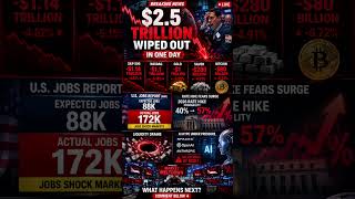 $2.5 Trillion Wiped Out in 1 Day! Stock Market, Gold & Bitcoin Crash Explained🎯