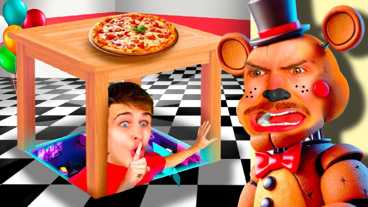 Stavím TAJNÝ ÚKRYT před FREDDYM FAZBEAREM v Minecraftu!