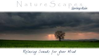 🎧 SOOTHING SPRING RAIN &amp; THUNDER... Nature Sounds for Relaxing, Meditation &amp; Sleep