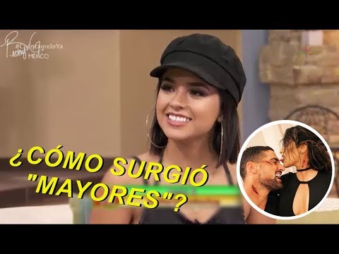 How did Becky G's song "Mayores" come about?