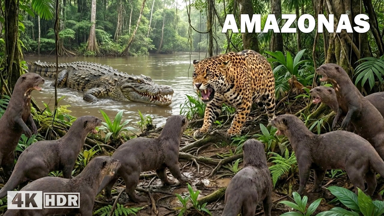 AMAZONAS SALVAJE | Los Depredadores Más Peligrosos de la Selva Tropical | Documental Completo