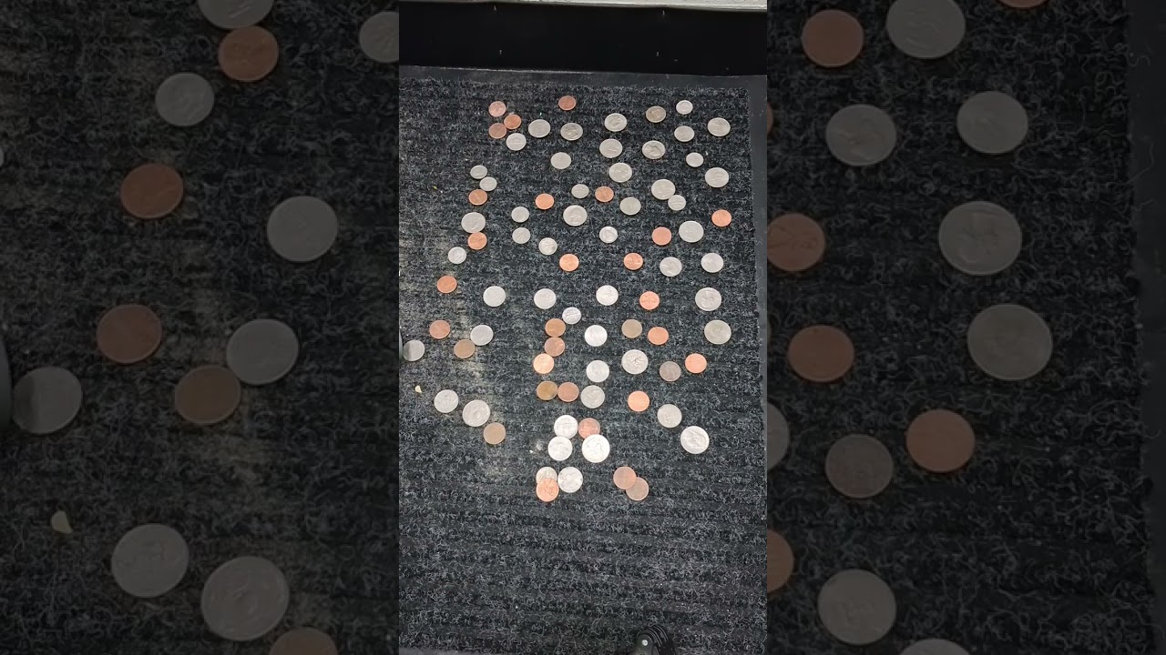 Nothing but coins! #odlysatisfying #anxietyrelief #asmr #vaccommunity #trending 