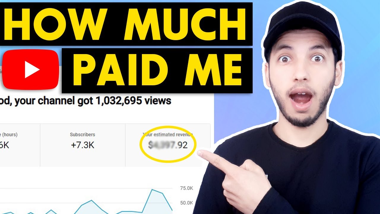 How Much YouTube Paid Me For 1 Million Views | in just 30 days (not ...