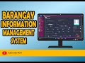 Barangay Information Management System v 4.1 using vb net