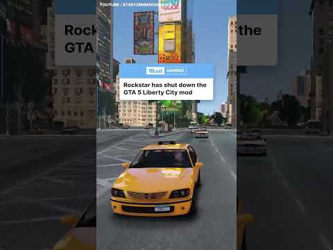 Rockstar Games has removed the Liberty City Preservation Project, a mod that brought GTA 4's map to