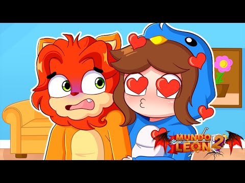 LUDI se ENAMORA de LEON PICARON en MUNDO LEON🦁💕| MUNDO LEON 2 #8
