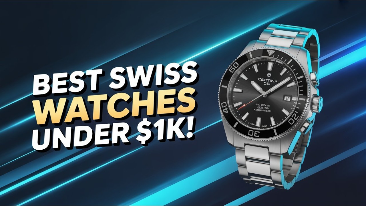 Лучшие доступные швейцарские часы до 1000 долларов, которые вы действительно можете купить!