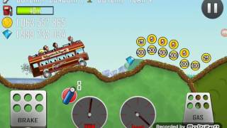 Hill Climb Racing - TOURIST BUS 6624m | SEASONS screenshot 5