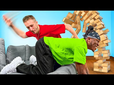 SIDEMEN GIANT JENGA *PAINFUL*