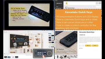 Xencelabs Quick Keys Review Plus How to Customize for Any App Including as a Controller for mmhmm