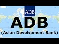 Adb asian development bank  international organizations