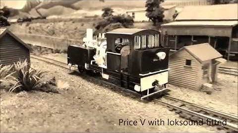 On30 bush loco Scratch build - test run