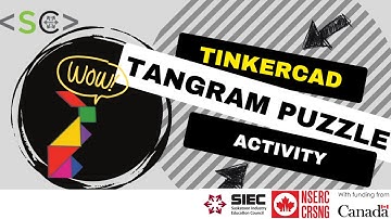 Tinkercad Tangram Bunny Puzzle