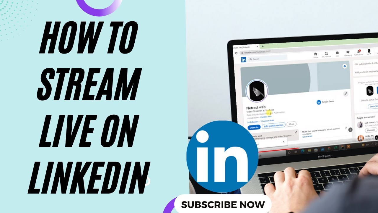 Live Streaming on Linkedin How to Stream Live on Linkedin YouTube