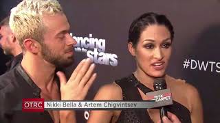 Nikki Bella &amp; Artem Chigvintsev   OTRC Interview Week 4