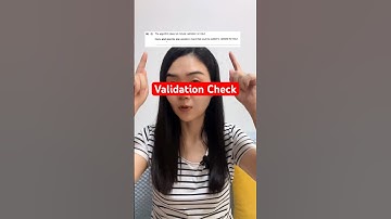 Validation check for O Level Computing exams #computing #olevel #olevels #olevelcomputing