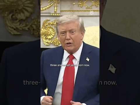 Trump makes joke about not holding elections at end of his term if US is fighting in a war