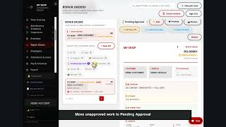 How to Track Unapproved Repair Work in RedlineD1 | Approval Workflow