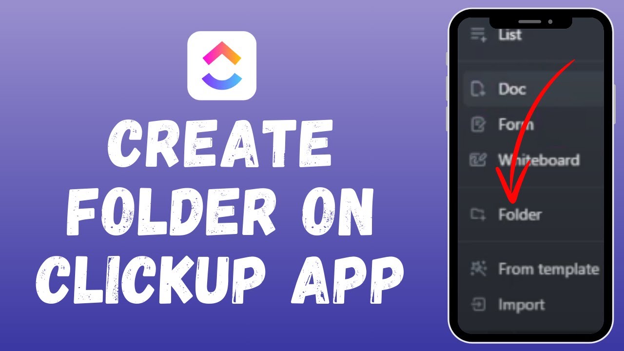 How to Create Folder on ClickUp (2024) | ClickUp Tutorial - YouTube