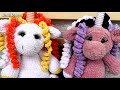Амигуруми: схема Единорог Лёля. Игрушки вязаные крючком - Free crochet patterns.