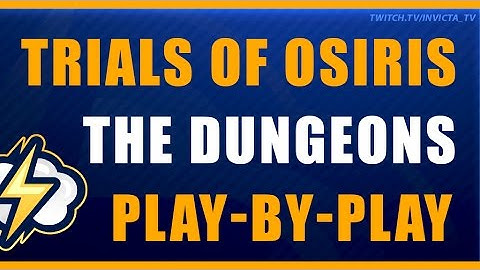 Trials of Osiris | Dungeons Strategy | Play-by-Play (Commentary)