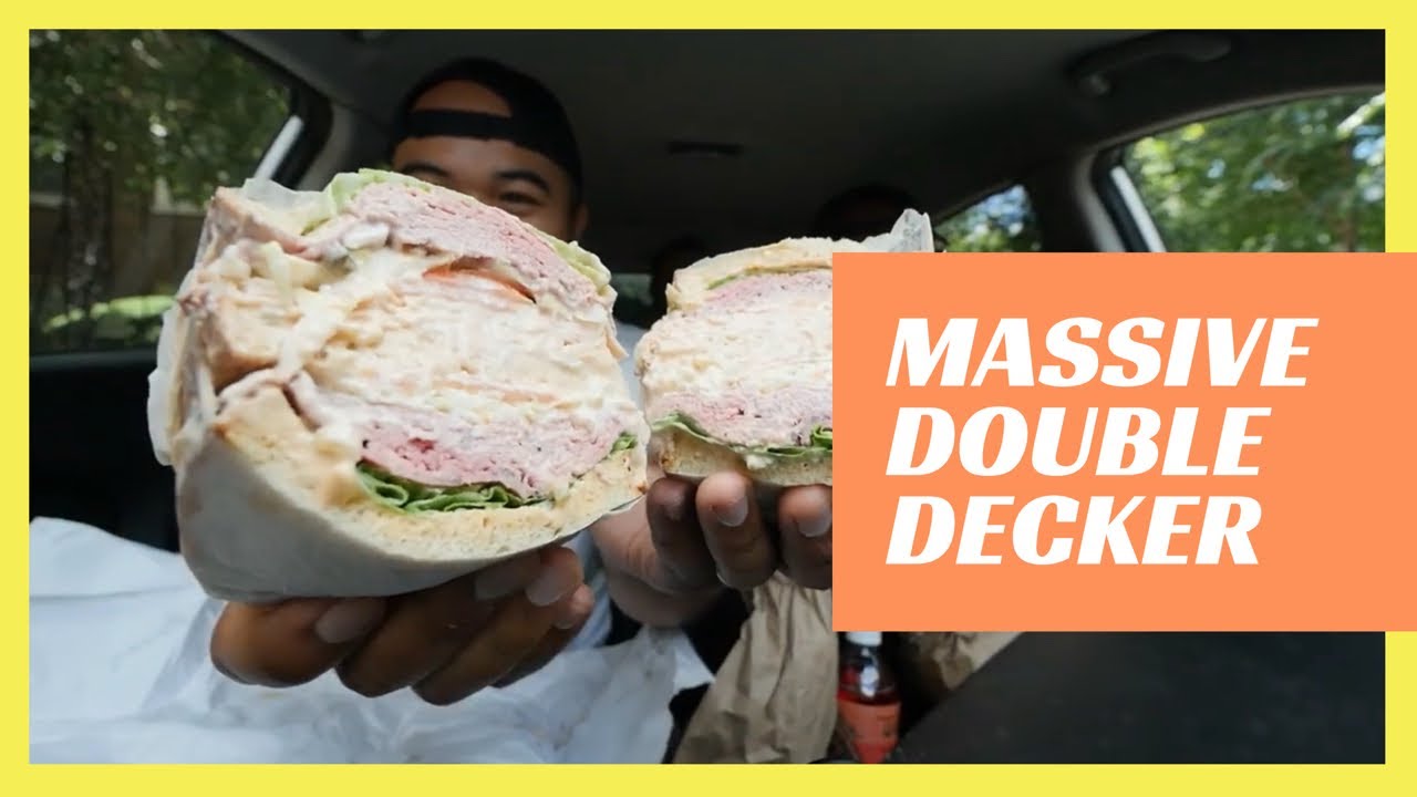 Massive Double Decker Sandwich at Philly's Koch's Deli [JL Jupiter TV